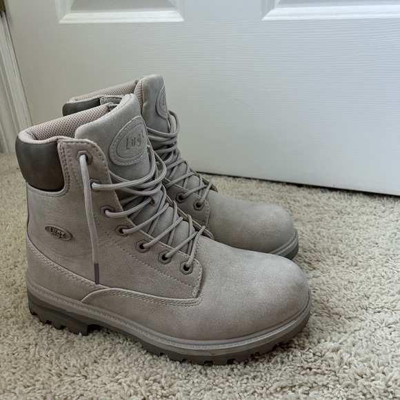 Lugz Women\'s Empire High-Top Water-Resistant Boots I color Charcoal/Gray
